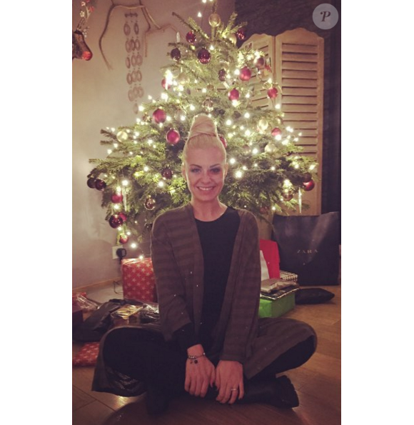 Katrina Patchett auprès des siens pour Noël. Décembre 2015.
