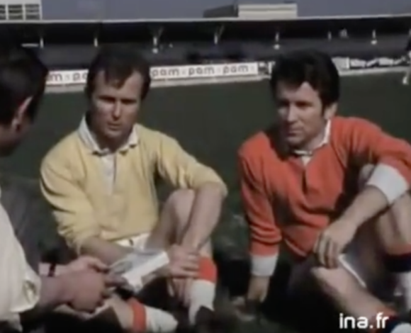 Lilian (en rouge) et Guy Camberabero dans le reportage que leur consacrait l'ORTF en 1971.
