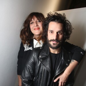 Daphné Bürki et son compagnon Gunther Love - Soirée de vernissage de la FIAC 2014 organisée par ORANGE au Grand Palais à Paris, le 22 octobre 2014.