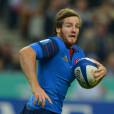 Camille Lopez sous le maillot du XV de France à l'occasion du test match entre la France et l'Australie, au Stade de France, à Saint Denis le 15 novembre 2014