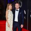 Guy Ritchie et sa femme Jacqui Ainsley - Dîner de gala BFI Luminous à Londres le 6 octobre 2015