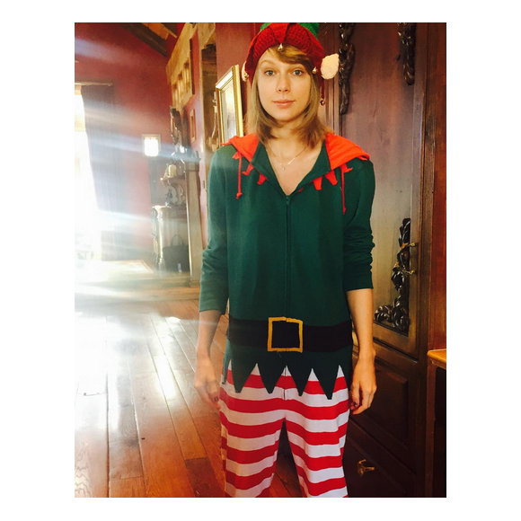 Taylor Swift a passé les fêtes de Noël avec Calvin Harris et son frère Austin ainsi que toute sa famille dans le Colora. Photo postée sur Instagram à la fin du mois de décembre 2015.