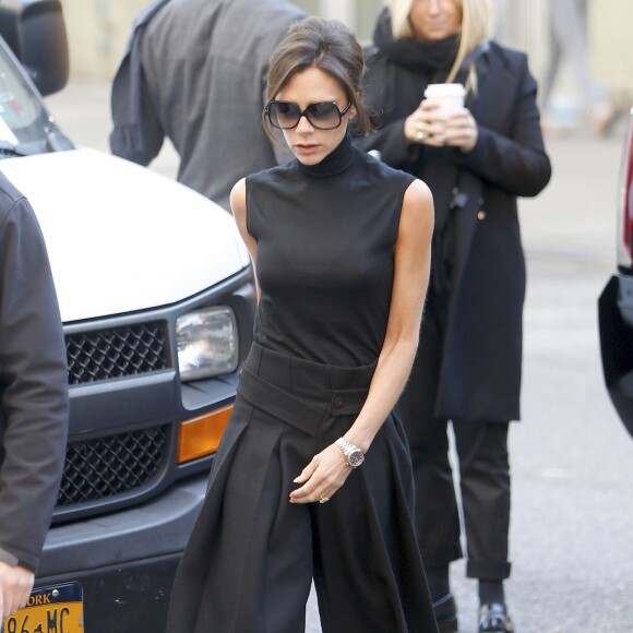 Victoria Beckham à New York le 8 décembre 2015.