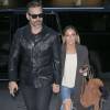 Eddie Cibrian et sa femme LeAnn Rimes arrivent à leur hôtel à New York. Plus tôt dans la journée, la chanteuse faisait une apparition sur le plateau TV de l'émission "The View". Le 30 novembre 2015