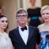 Cate Blanchett, Todd Haynes, Rooney Mara - Montée des marches du film "Carol" lors du 68e Festival International du Film de Cannes, à Cannes le 17 mai 2015.