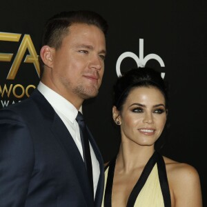 Jenna Dewan et son mari Channing Tatum - 19ème cérémonie annuelle des Hollywood Film Awards au Beverly Hilton Hotel à Beverly Hills, le 1er novembre 2015.