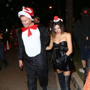 Channing Tatum et sa femme Jenna Dewan à la soirée ‘Casamigos Halloween' à Beverly Hills, le 30 ocotbre 2015
