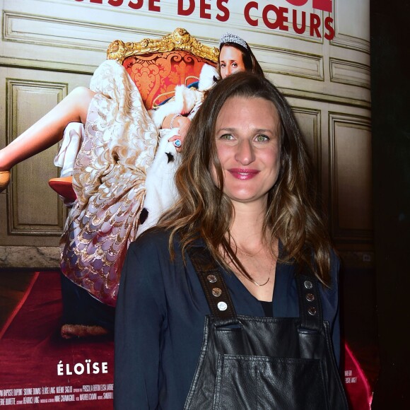 Camille Cottin enceinte - Avant-première du film "Connasse, Princesse des coeurs" au cinéma Elysées Biarritz à Paris, le 23 avril 2015.