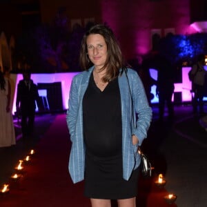 Camille Cottin (enceinte) lors du gala du Marrakech du rire au Palais Baadi à Marrakech, le 13 juin 2015.