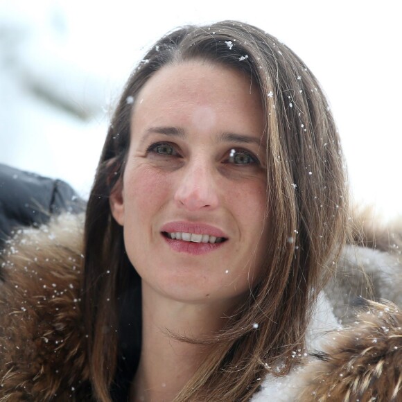 Camille Cottin pour le film "Toute Première Fois" - 18e festival international du film de comédie de l'Alpe d'Huez, le 17 janvier 2015