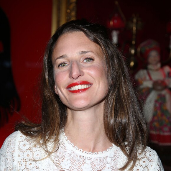 Naissance - Camille Cottin est maman d'une petite Anna - Camille Cottin - Soirée de lancement du Dvd de Camille Cottin 'Connasse' diffusée dans le grand journal de Canal + au restaurant Raspoutine à Paris le 3 Mars 2014.