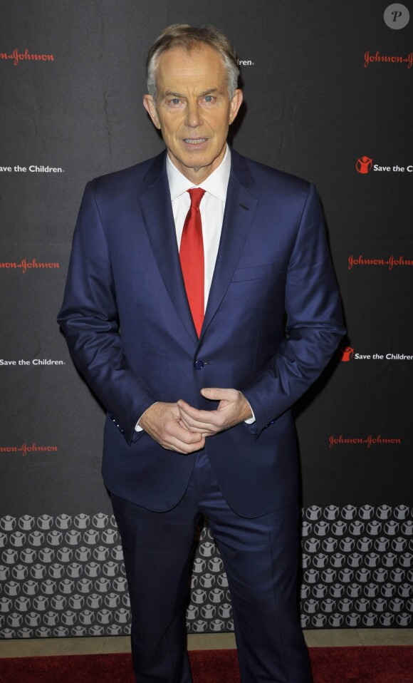 Tony Blair lors du 2e gala Save the Children Illumination Gala à New York le 19 novembre 2014.