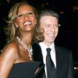 David Bowie et sa femme Iman en 2003