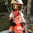 Edgar, le fils de Thomas Isle et Carole Tolila / photo postée sur Instagram