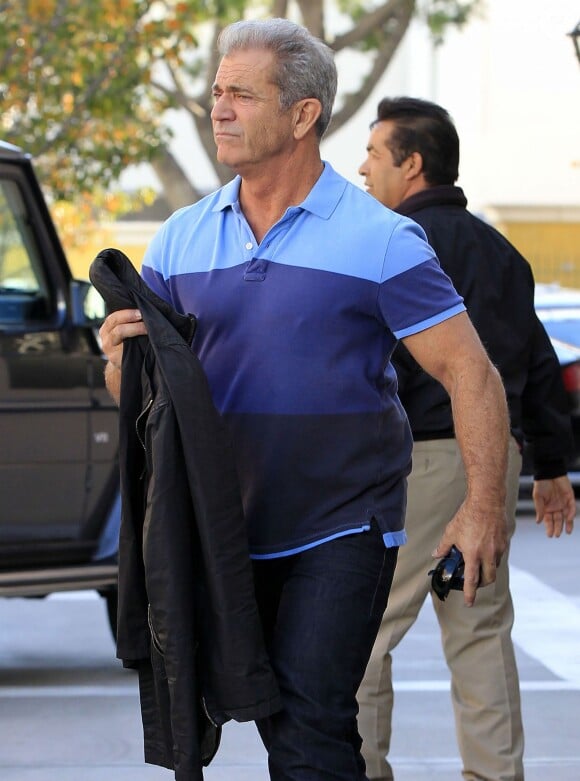Exclusif - L'acteur Mel Gibson à Beverly Hills le 8 janvier 2016.