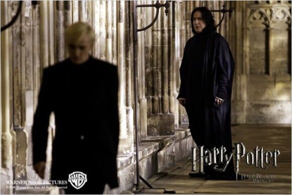 Harry Potter et le Prince de sang mêlé : Photo Alan Rickman, J.K. Rowling, Tom Felton