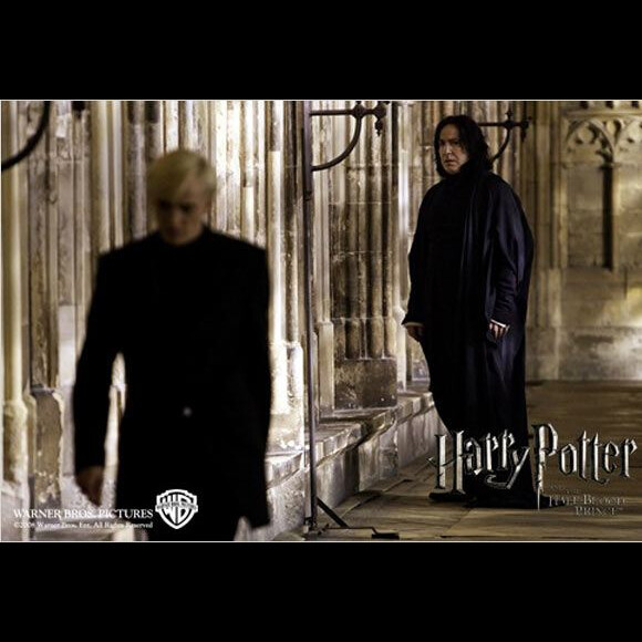 Harry Potter et le Prince de sang mêlé : Photo Alan Rickman, J.K. Rowling, Tom Felton