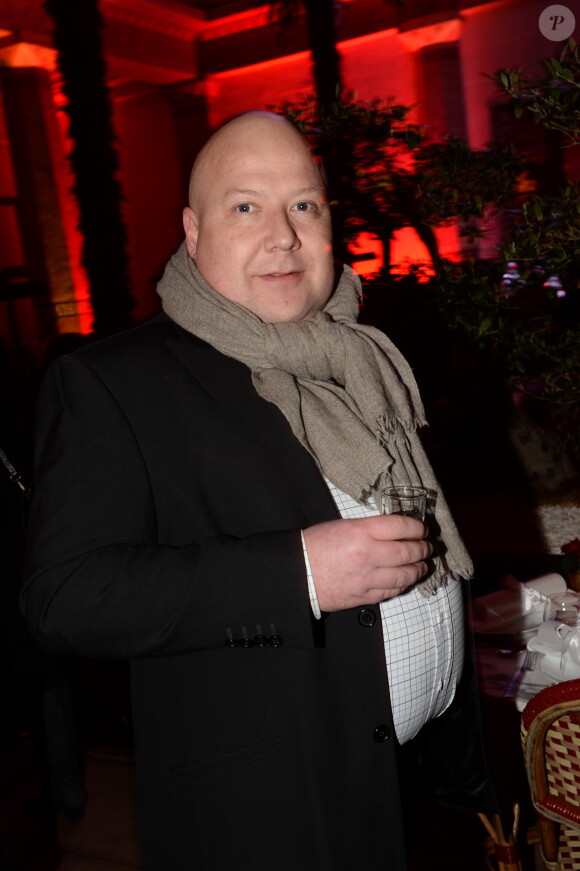 Exclusif - Fred Pinel lors de la soirée du nouvel an russe à l'hôtel Prince de Galles à Paris le 13 janvier 2016 © Rachid Bellak