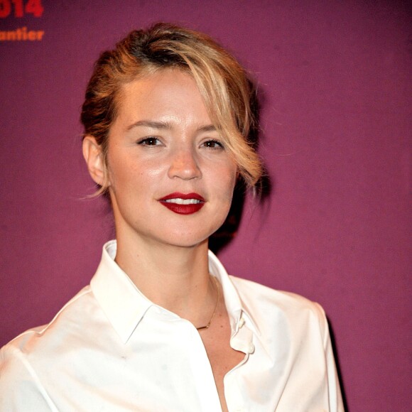 Virginie Efira - Dîner des producteurs et remise du prix "Daniel Toscan du Plantier" au Four Seasons Hotel George V à Paris le 24 février 2014.