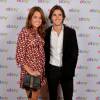 Anouchka Delon et son compagnon Julien Dereims - Photocall de la soirée des 15 ans d'Ebay à l'Hôtel Salomon de Rothschild le 17 septembre 2015.
