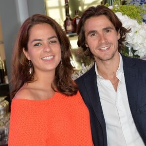 Exclusif - Anouchka Delon et son compagnon Julien Dereims - Inauguration de l'hôtel "M Gallery et des Cures Marines Thalasso et SPA" à Trouville-sur-Mer le 25 juin 2015.