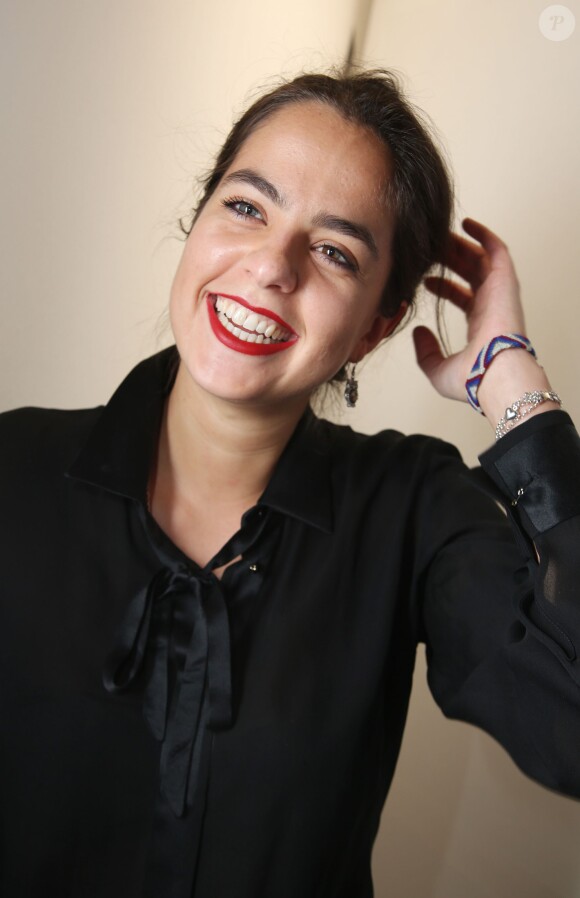 Anouchka Delon - Soirée de vernissage de la FIAC 2014 au Grand Palais à Paris, le 22 octobre 2014.