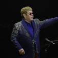 Elton John en concert à Sydney. Le 19 décembre 2015
