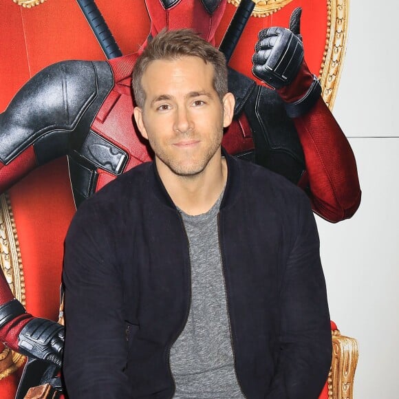 Ryan Reynolds lors d'une projection privée de Deadpool à New York le 18 janvier 2016.