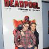 Ryan Reynolds avec Vsauce lors d'une projection privée de Deadpool à New York le 18 janvier 2016.