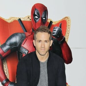 Ryan Reynolds lors d'une projection privée de Deadpool à New York le 18 janvier 2016.