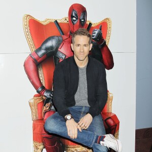 Ryan Reynolds lors d'une projection privée de Deadpool à New York le 18 janvier 2016.