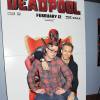 Ryan Reynolds avec Kevin Lieber lors d'une projection privée de Deadpool à New York le 18 janvier 2016.
