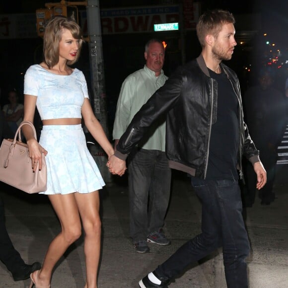 Taylor Swift et son petit ami Calvin Harris ont fait la fête ensemble à New York, le 26 mai 2015