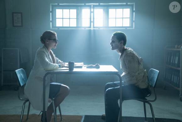 Margot Robbie et Jared Leto dans Suicide Squad