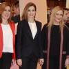 La reine Letizia d'Espagne inaugurait le 20 janvier 2016 la 36e édition du FITUR, le Salon international du tourisme de Madrid, au Parc des Expositions Juan Carlos Ier.