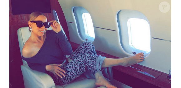 Mariah Carey a publié une photo d'elle sur sa page Instagram au mois de janvier 2016.