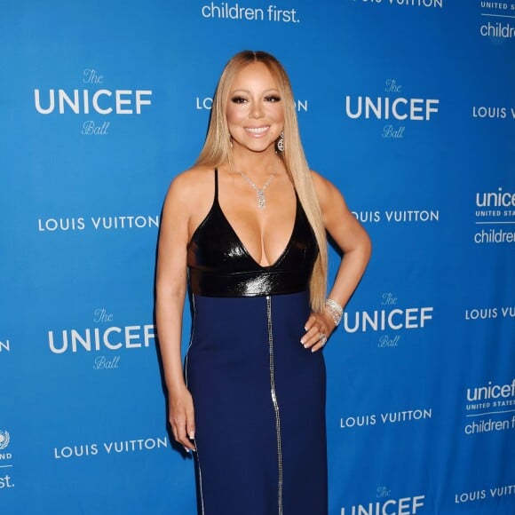 Mariah Carey - 6ème soirée de gala biannuel UNICEF Ball 2016, en partenariat avec Louis Vuitton, à l'hôtel Beverly Wilshire Four Seasons à Beverly Hills, le 12 janvier 2016.