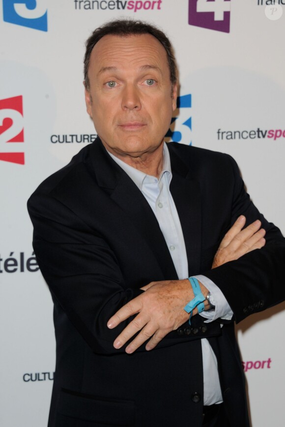 Julien Lepers, à Paris, le 26 août 2014.