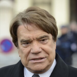 Bernard Tapie assistait le 23 janvier 2016 aux obsèques d'Edmonde Charles-Roux en la cathédrale de la Major (Sainte-Marie-Majeure) à Marseille.