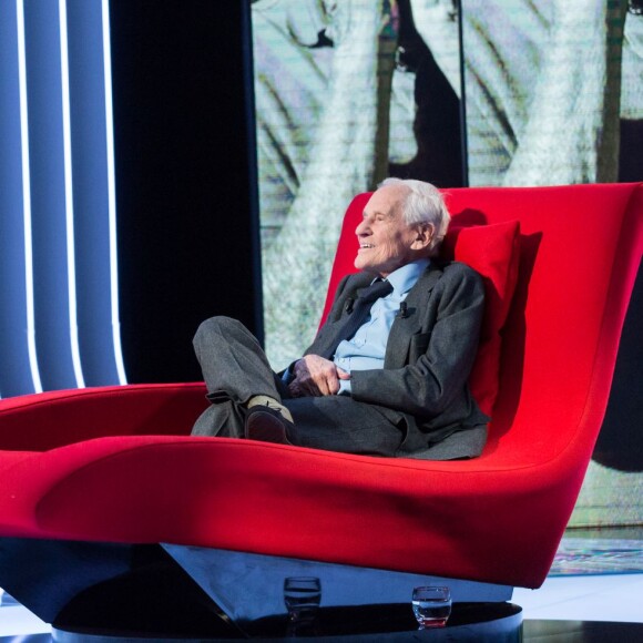 Exclusif - Jean d'Ormession et Marc-Olivier Fogiel sur le tournage de l'émission Le Divan de Marc-Olivier Fogiel, le samedi 16 janvier 2016, pour une diffusion le 26 janvier 2016, sur France 3. © Cyril Moreau