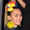 Miley Cyrus arrive à l'after party SNL à New York, le 3 octobre 2015