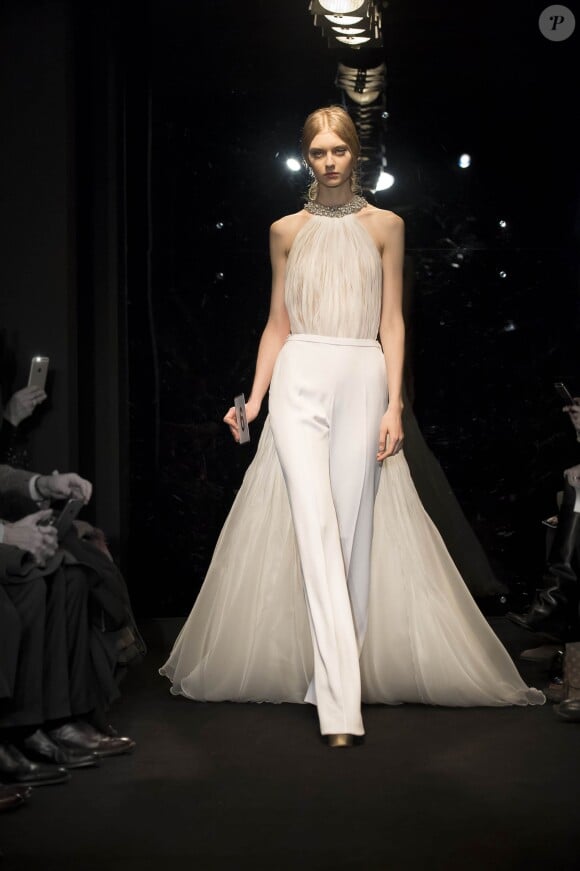 Défilé Stéphane Rolland (collection haute couture printemps-été 2016). Paris, le 26 janvier 2016.