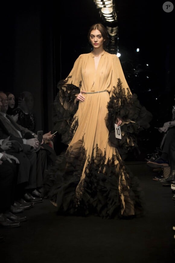 Défilé Stéphane Rolland (collection haute couture printemps-été 2016). Paris, le 26 janvier 2016.