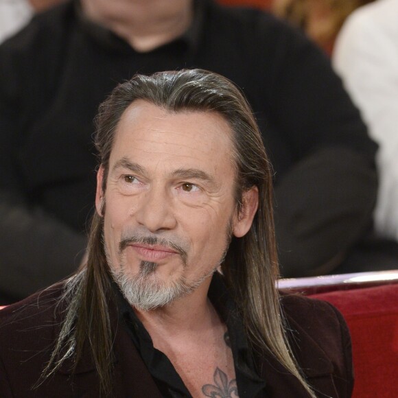 Florent Pagny - Enregistrement de l'émission "Vivement Dimanche" le 23 avril 2014 au studio Gabriel à Paris.