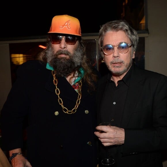 Exclusif - Sébastien Tellier et Jean-Michel Jarre - Cérémonie des GQ, Les Hommes de l'Année 2015 au Shangri-La Hotel à Paris, le 25 janvier 2016. ©Rachid Bellak/Bestimage