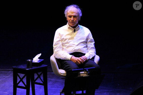 Jean-Louis Trintignant au théâtre Anthea d'Antibes Juan Les Pins, le 1er octobre 2013.