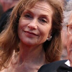 Isabelle Huppert et Jean-Louis Trintignant à Cannes le 20 mai 2012.