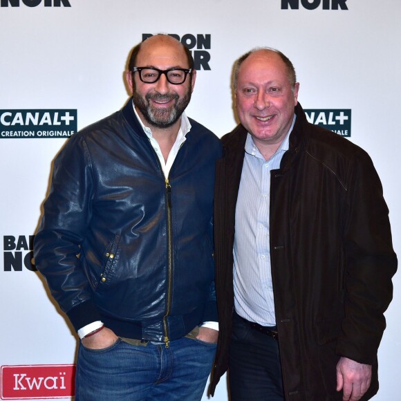 Kad Merad et son frère Karim - Photocall de la série de Canal+ "Baron Noir" à la Maison de la Mutualité à Paris le 27 janvier 2016. © Giancarlo Gorassini