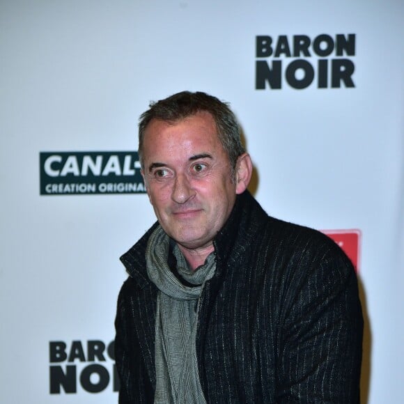 Christophe Dechavanne - Photocall de la série de Canal+ "Baron Noir" à la Maison de la Mutualité à Paris le 27 janvier 2016. © Giancarlo Gorassini