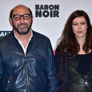 Kad Merad et Anna Mouglalis - Photocall de la série de Canal+ "Baron Noir" à la Maison de la Mutualité à Paris le 27 janvier 2016. © Giancarlo Gorassini